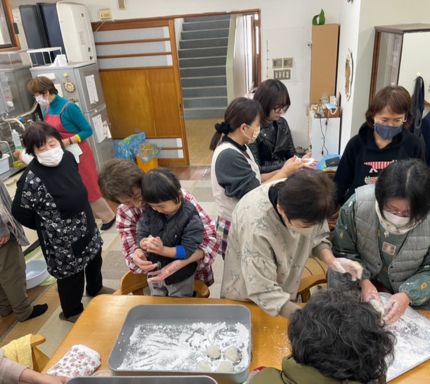 餅つき大会