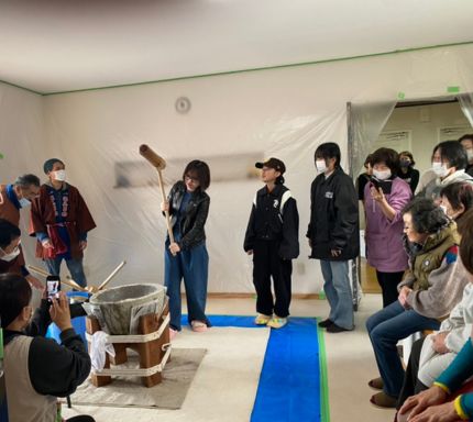 M method餅つき大会